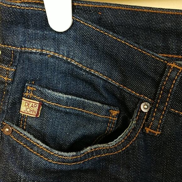 Dear John Denim Hybrid Skinny Bootcut size 31P in Sunset - Picture 4 of 8